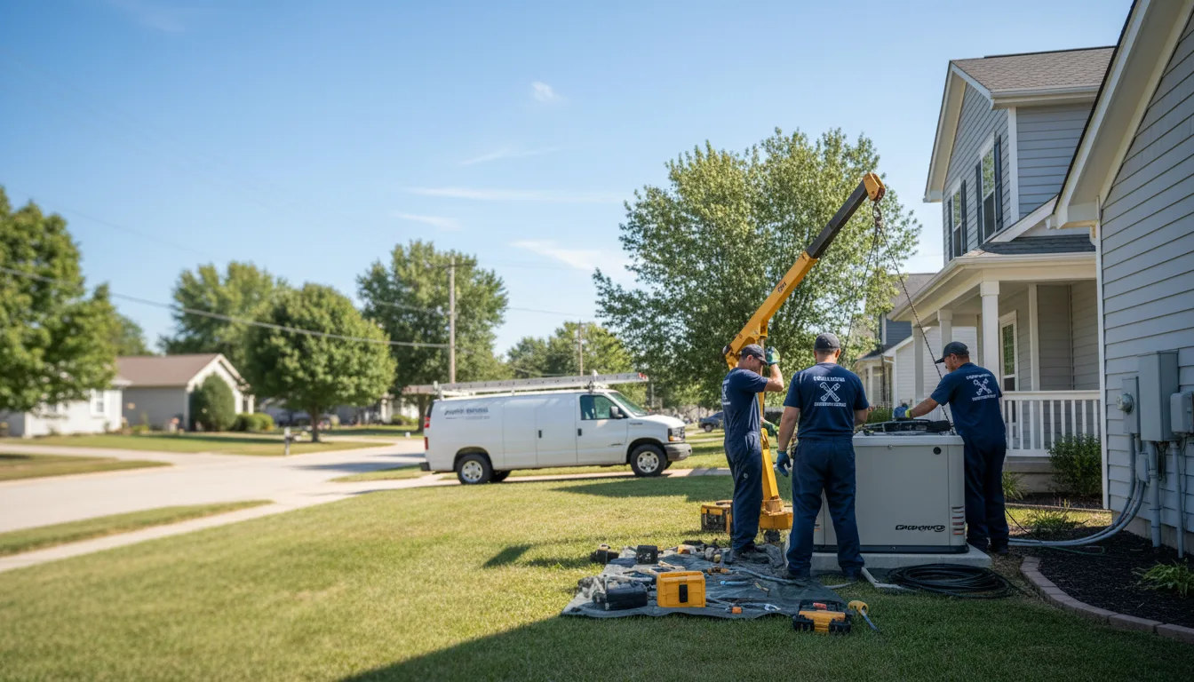 Generator Installation in New Athens, IL near me